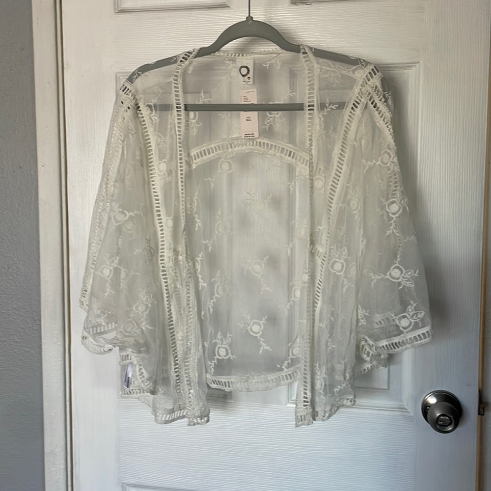 Akemi + Kin Lace Cardigan